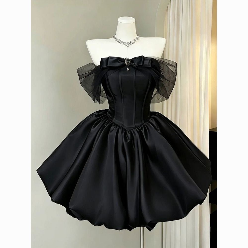 Vestido de princesa negro