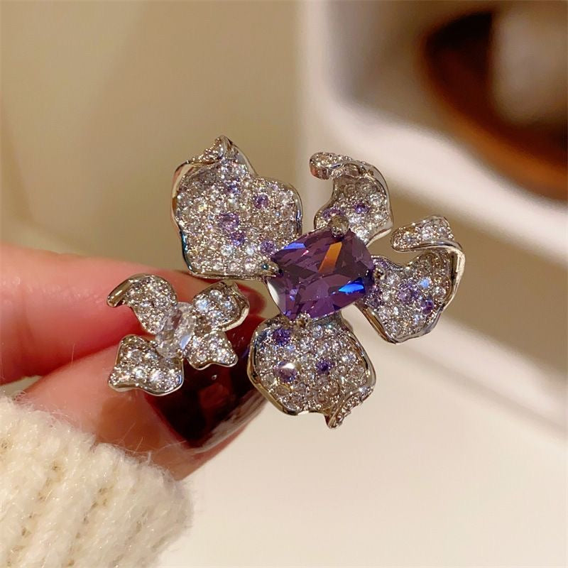 Anillo de flor de iris