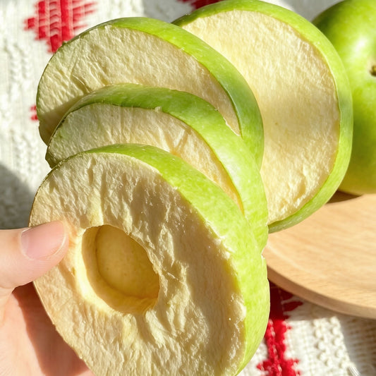 Manzana liofilizada