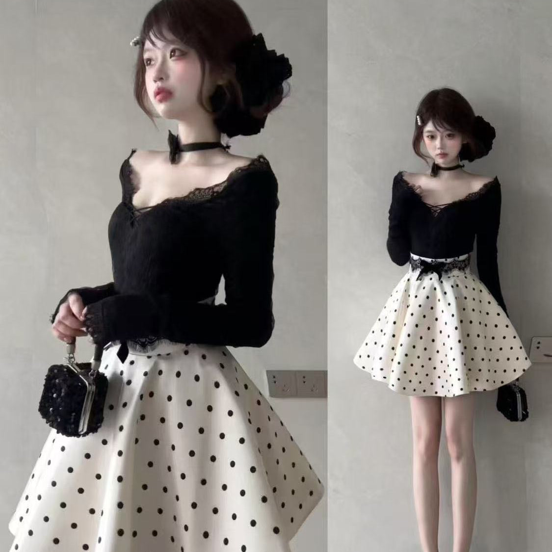 Conjunto de lunares