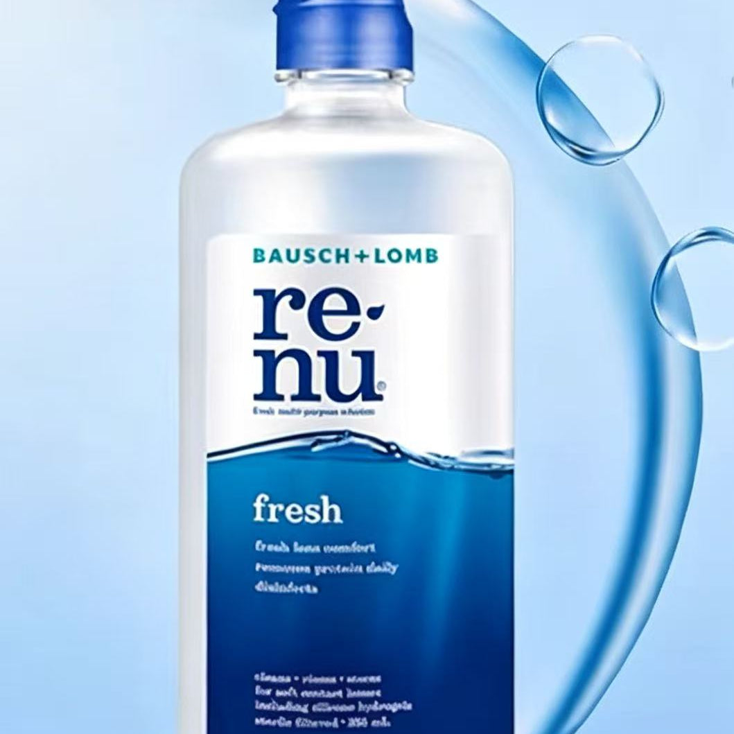 Clear Contact Lens Solution