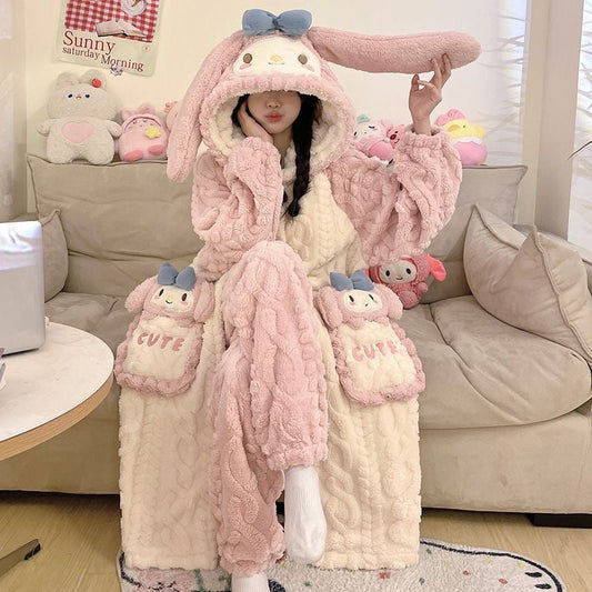 冬用の極厚パジャマ