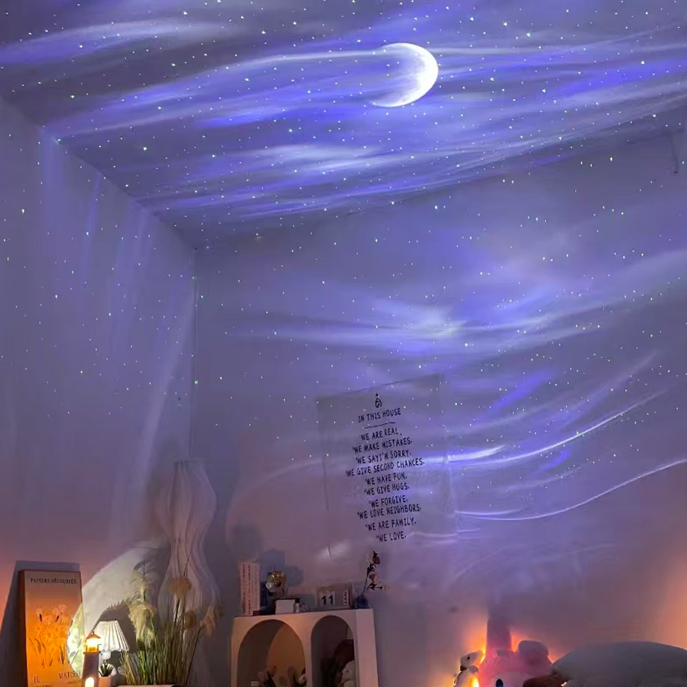 Lámpara proyector de cielo estrellado