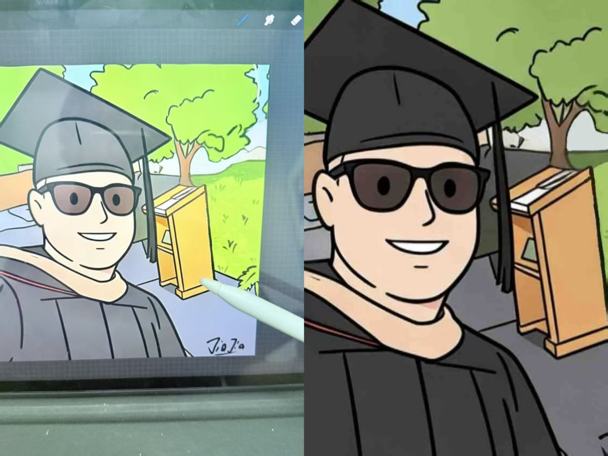Custom digital art creation