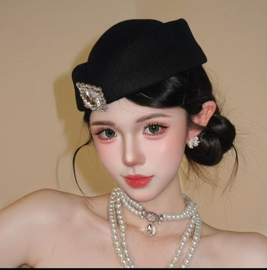 Sombrero elegante francés