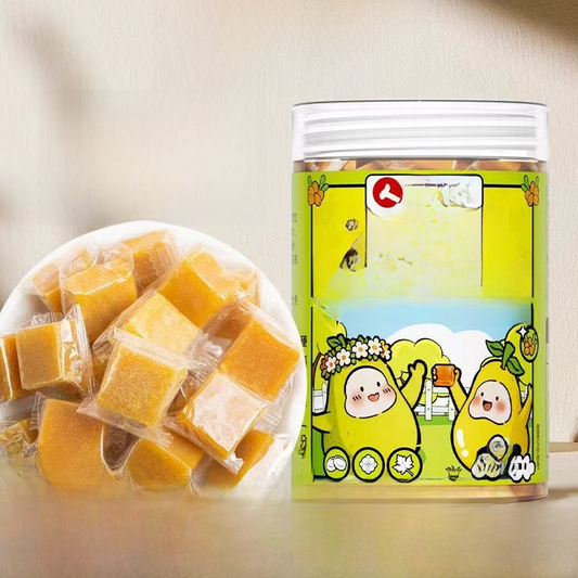Caramelos para la garganta de jarabe de pera Renhe